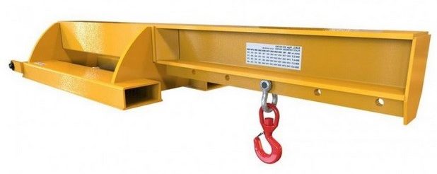 Low Profile Forklift Jib - Fork Mounted