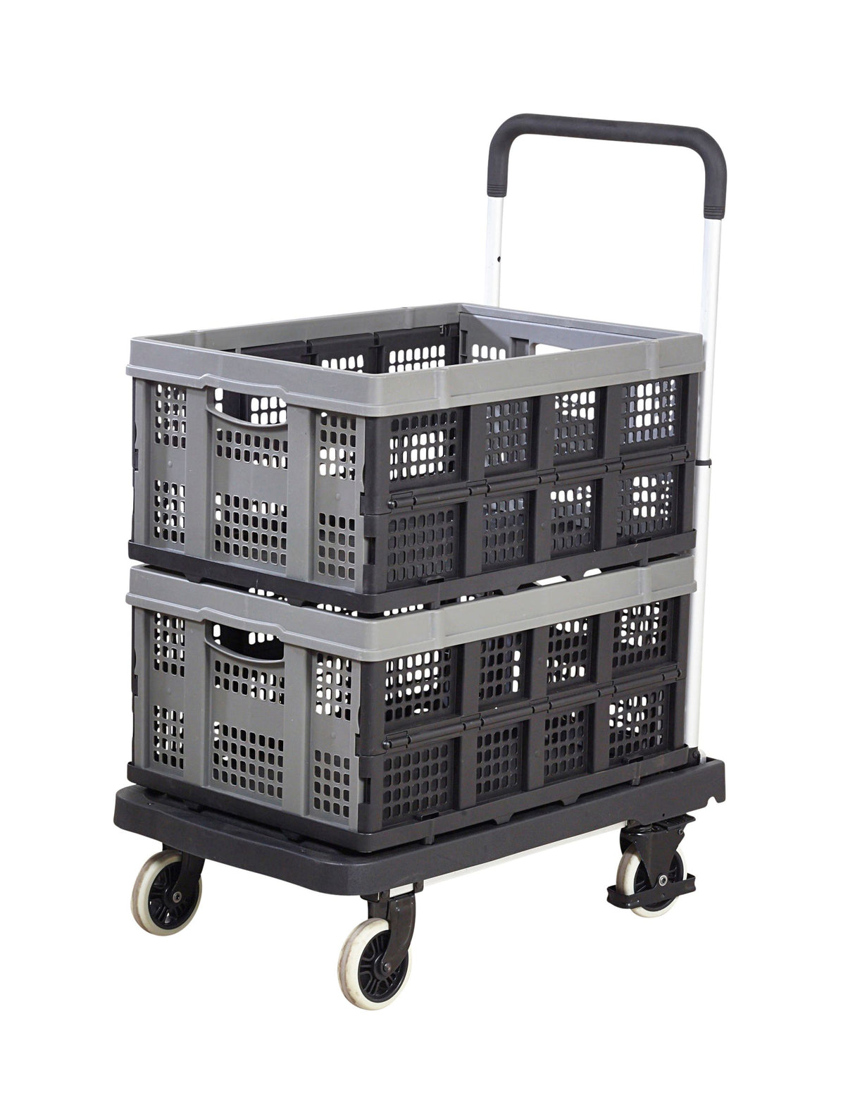 Foldaway Plastic Platform Trolley