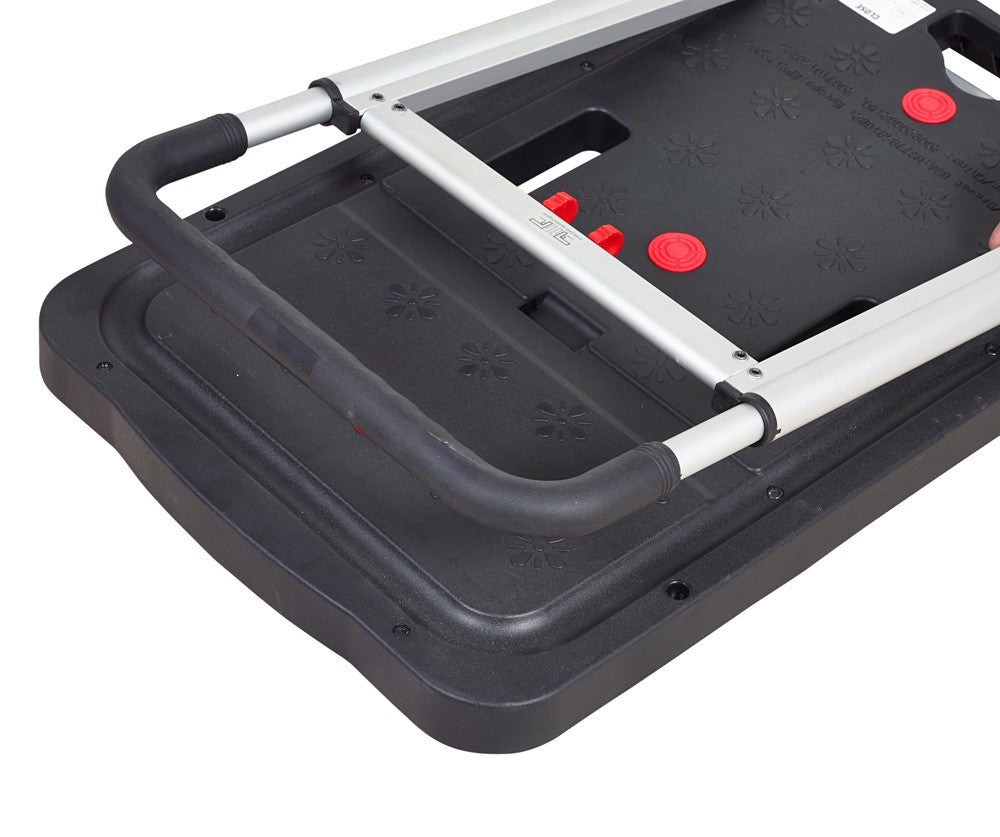 Foldaway Plastic Platform Trolley - Handle Recess