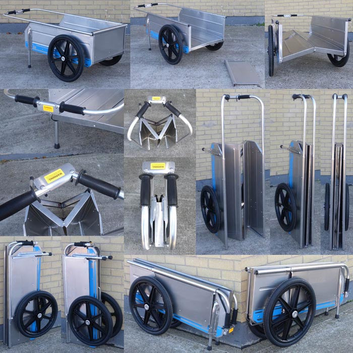 Folding Collapsible Aluminium Cart