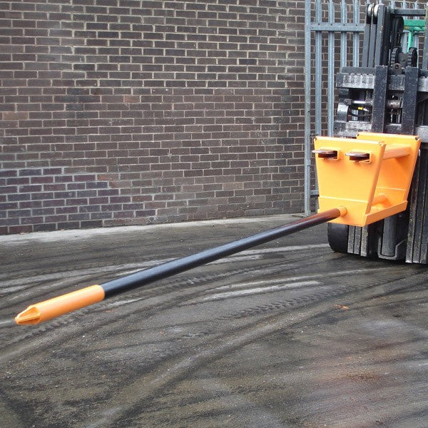 forklift boom fork mounted