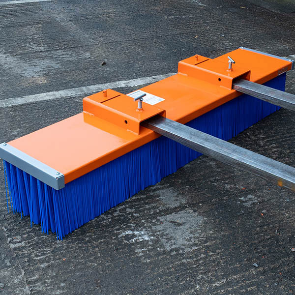 forklift sweeper attachment