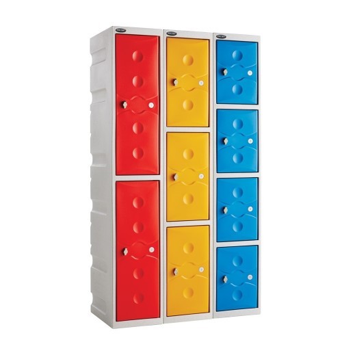 Full Height Plastic Plus Lockers
