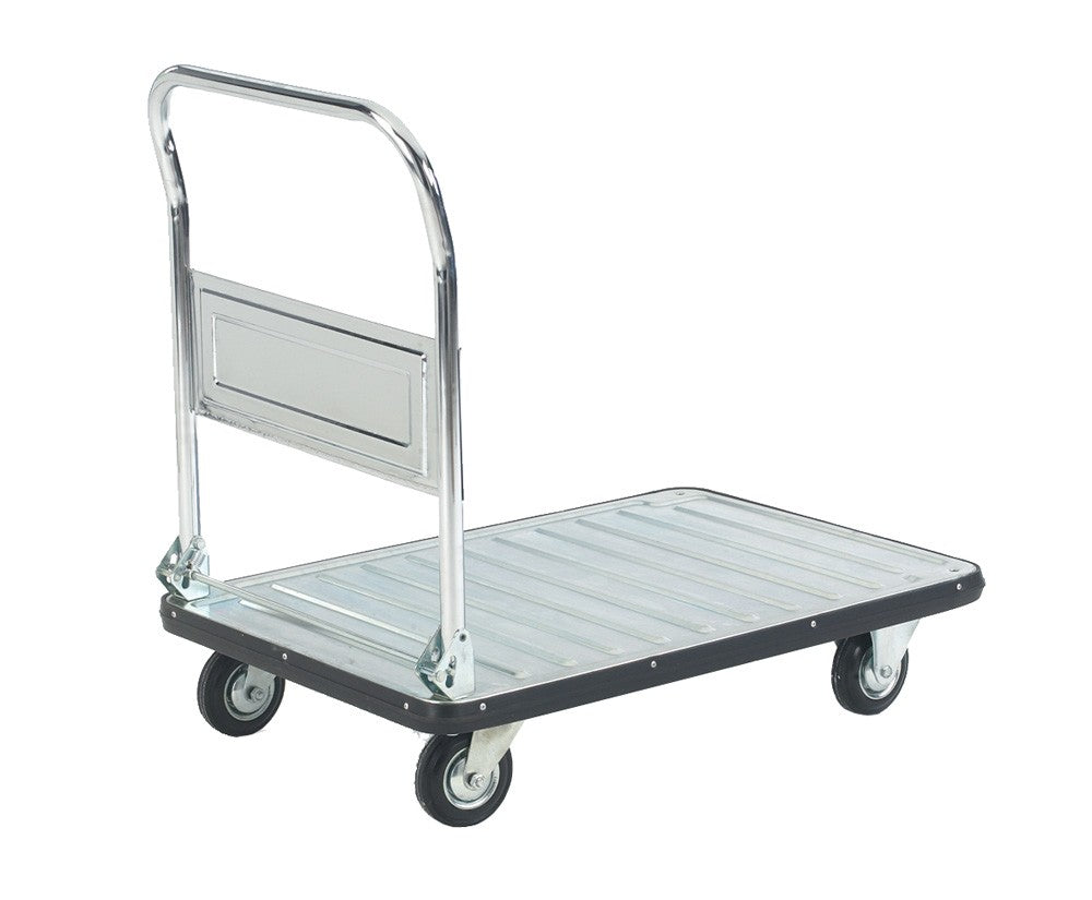 Galvanised Folding Platform Trolley