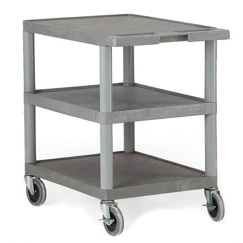 Grey Plastic Multi Purpose Shelf Trolleys