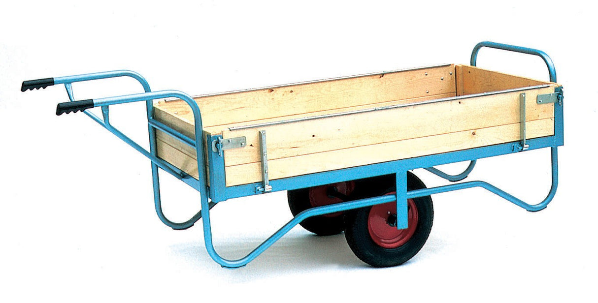 Groundsman Wheelbarrow with Hinged Sides