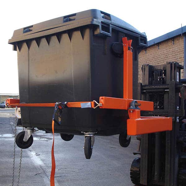 heavy duty wheelie bin lifter