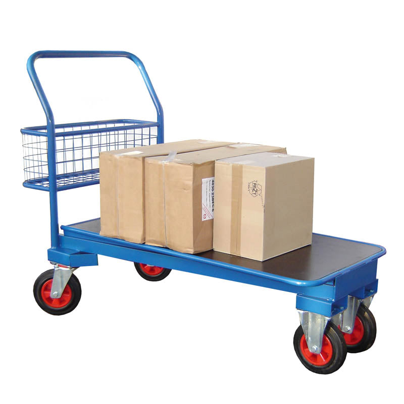 heavy duty cash and carry trolley