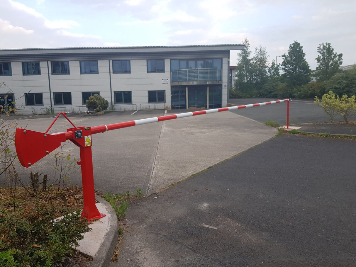 heavy duty manual arm barrier gate