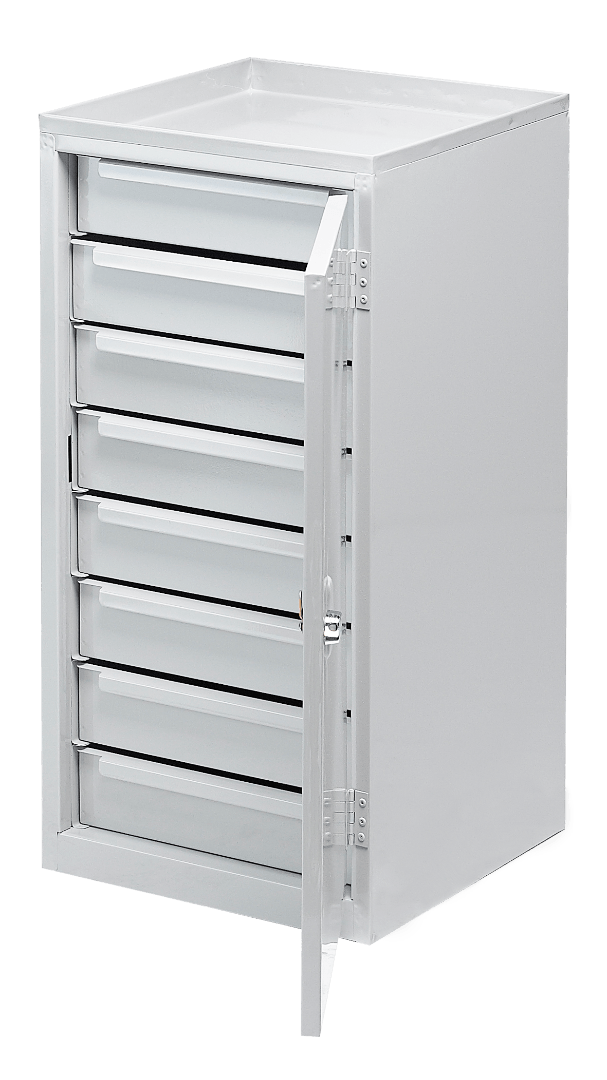 Heavy Duty All Steel Tool Cabinet with Door and 8 Drawers