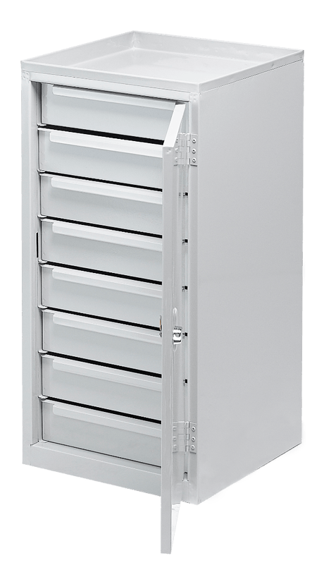 Heavy Duty All Steel Tool Cabinet with Door and 8 Drawers