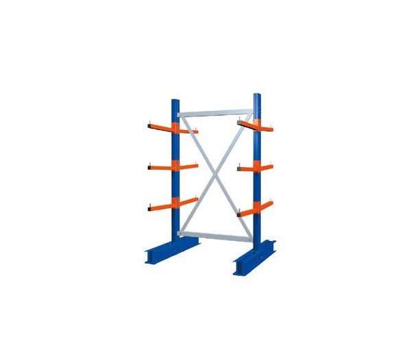 Heavy Duty Cantilever Racking Single Sided Starter Bay