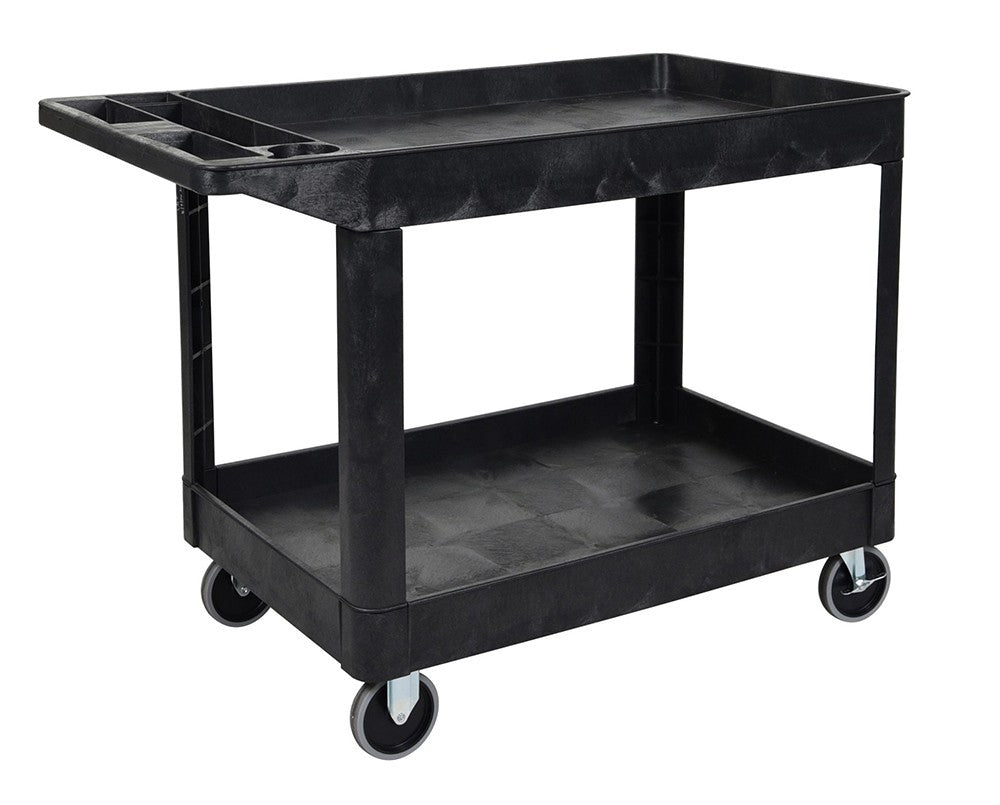 heavy duty tool trolley with tool compartments