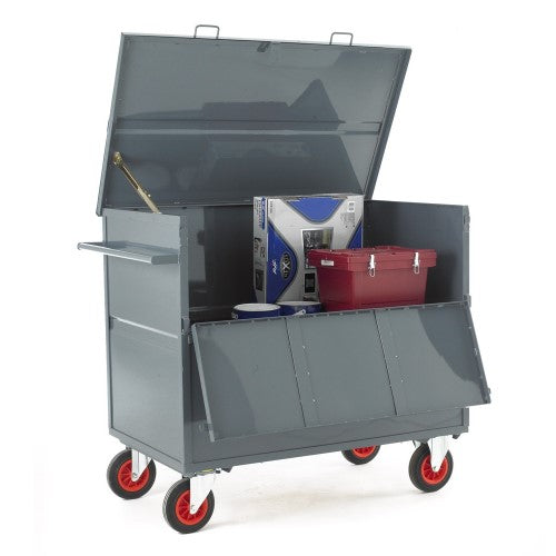 Heavy Duty Steel Security Box Trolley
