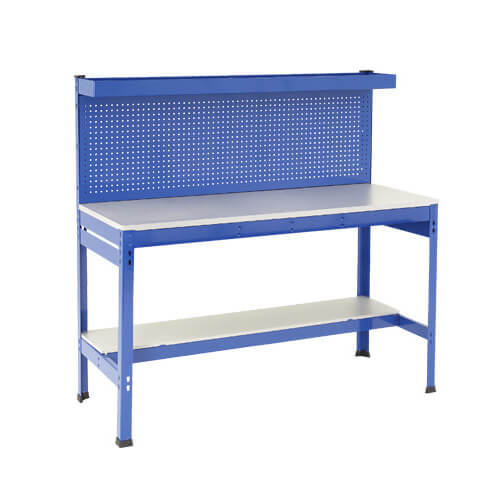 Heavy Duty Workstation with Peg-wall Panel - 400 kg Capacity