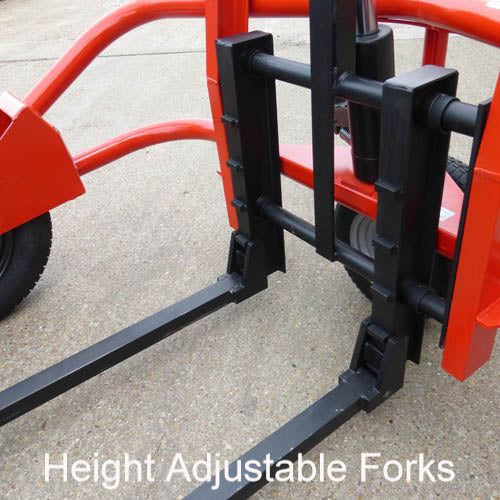 height adjustable forks