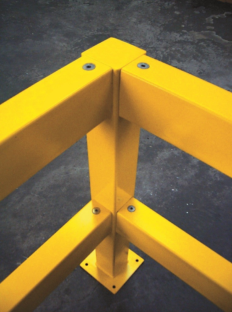 Impact Protection Railing System Corner