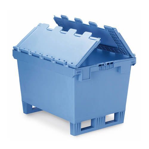 industrial container with lid