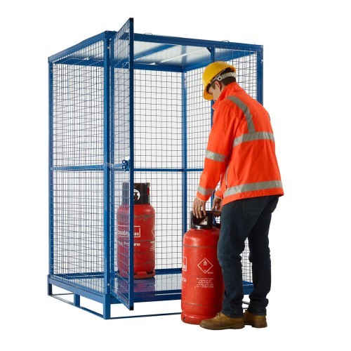 knock down cylinder cage