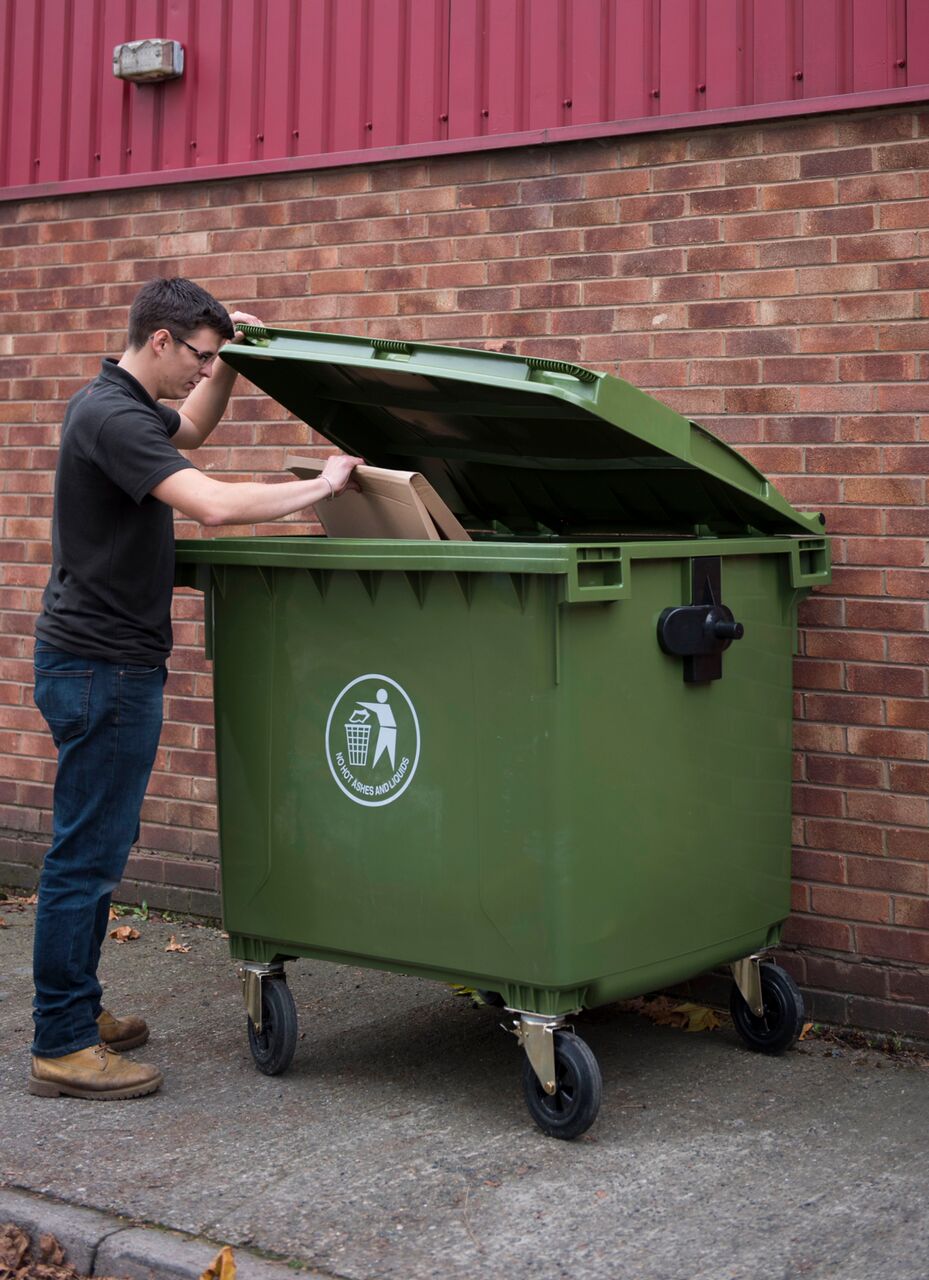 Large wheelie bin