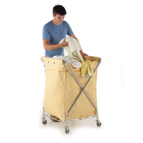 Laundry Trolleys - In Use