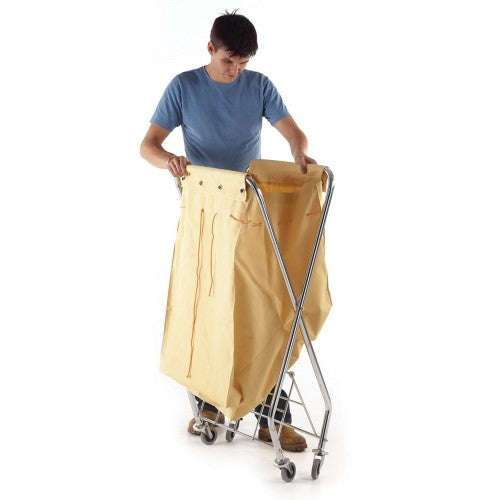 Laundry Trolleys - Partially Folded