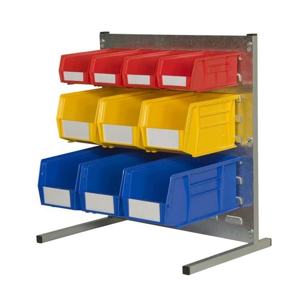 plastic bin bench stand