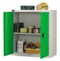 low level steel cupboard
