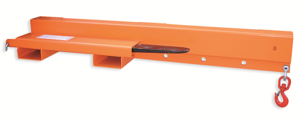 Low Profile Forklift Jib - Fork Mounted