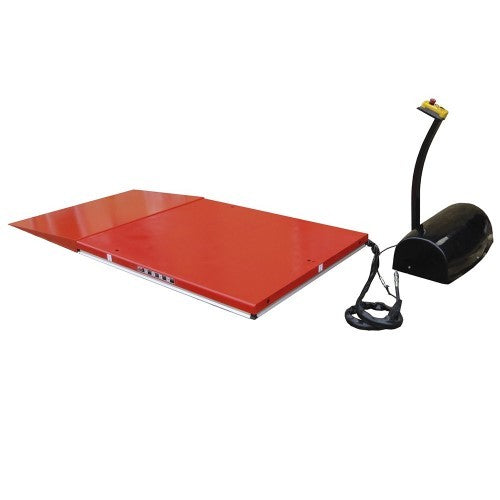 Low Profile Scissor Lift with Ramp