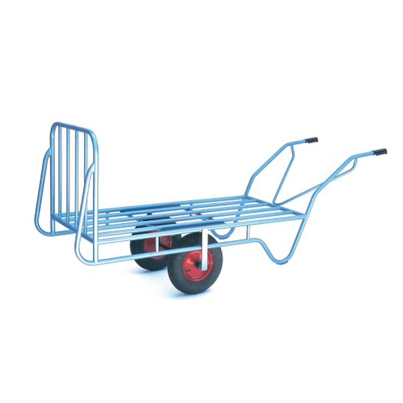 Market Barrow With Stands On End