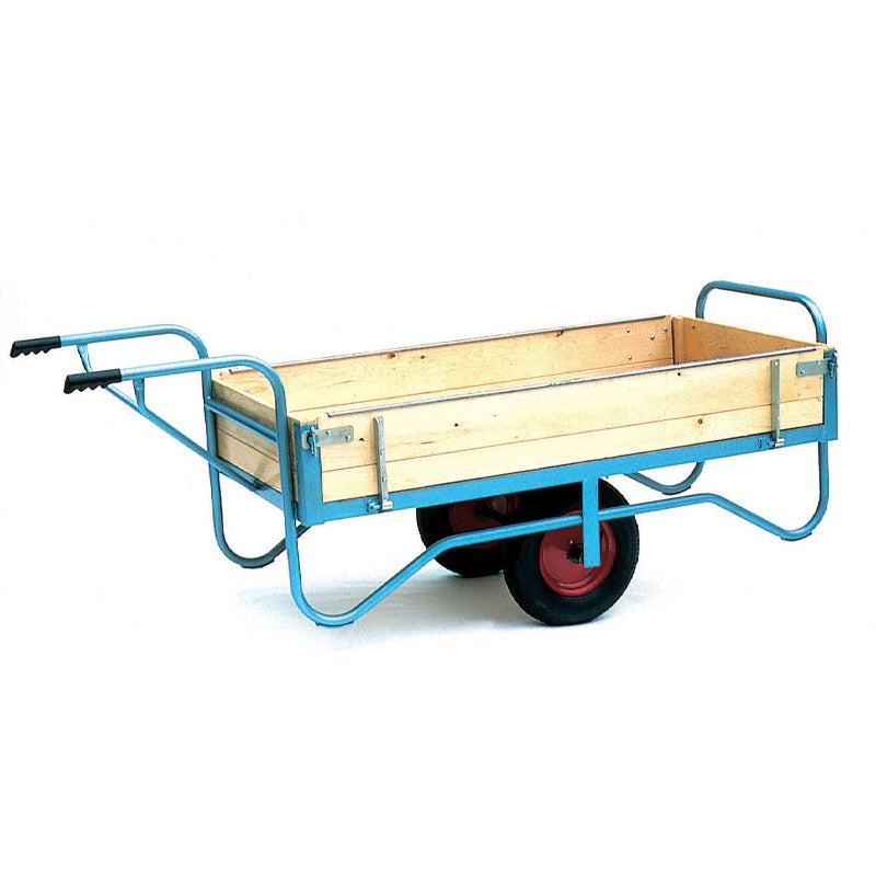 Groundsman Wheelbarrow with Hinged Sides