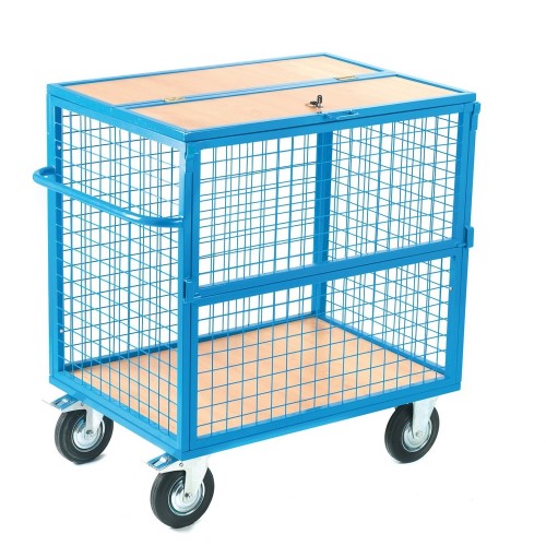 Mesh Sided Security Trolley