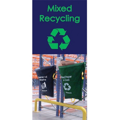Mixed Recycling Rack Sack