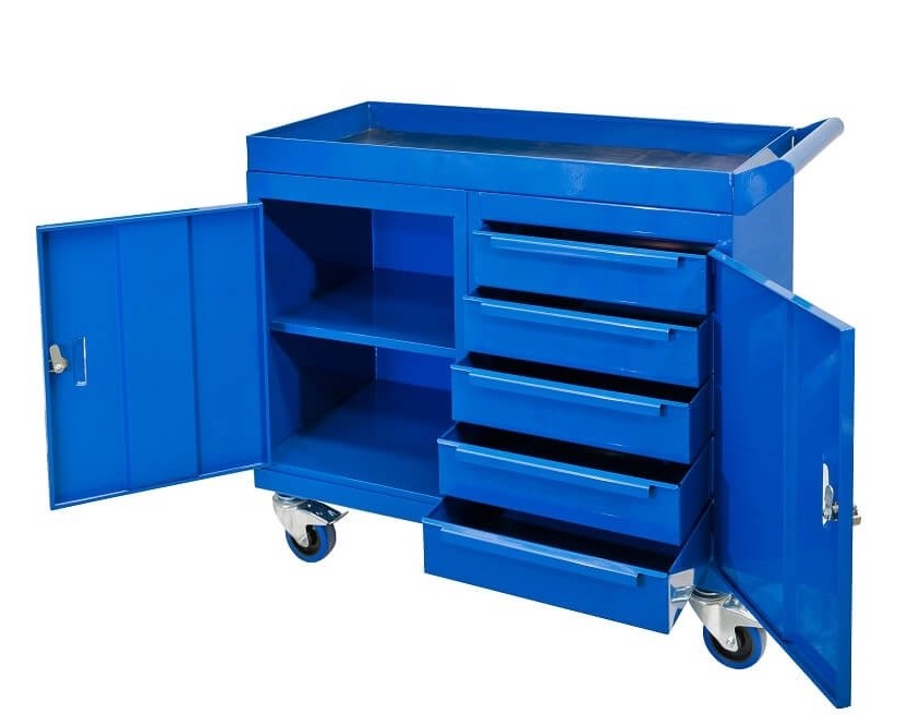 Mobile Tool Cabinet Workbench