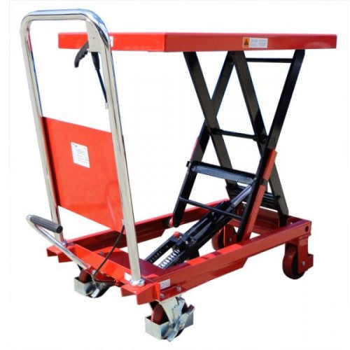 Mobile Manual Scissor Lift Table