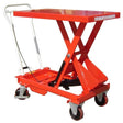 Mobile Manual Scissor Lift Table