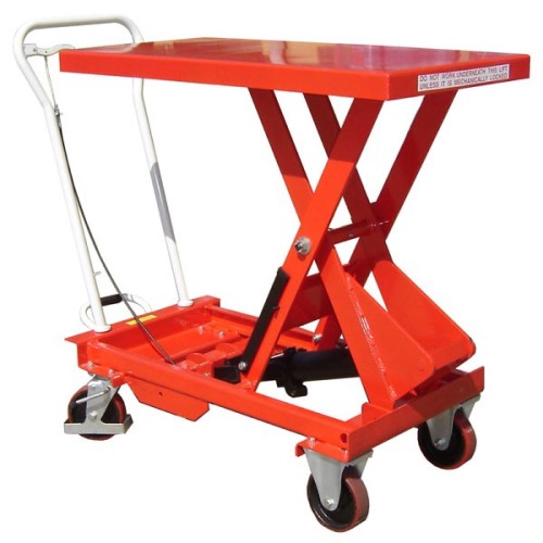Mobile Manual Scissor Lift Table