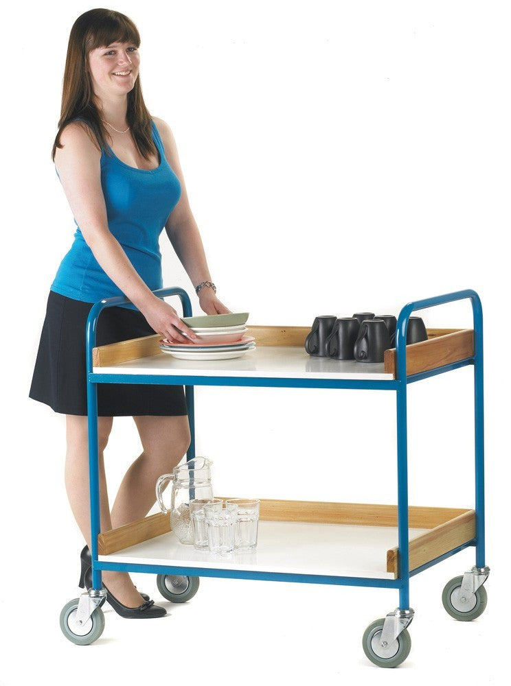Open Fronted Tea Tray Trolley