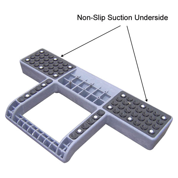 pallet truck chock underside