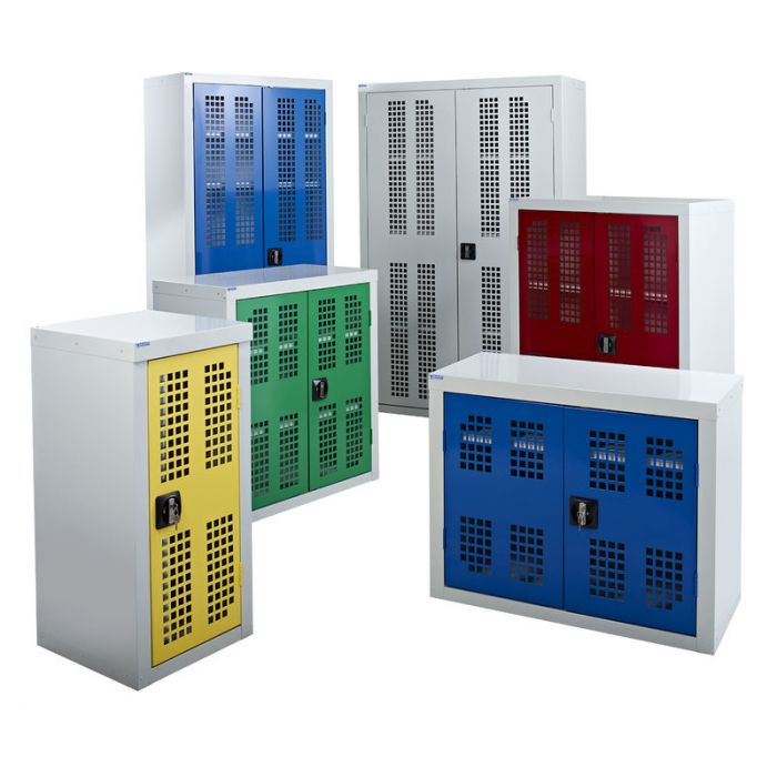 perforated door cupboards