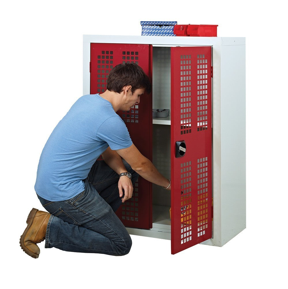 Perforated Door Cupboards