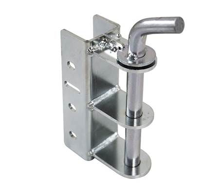 pin hitch with plate