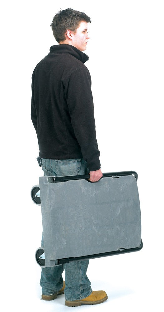 Plastic Platform Trolley with 3 Position Handle - Carried