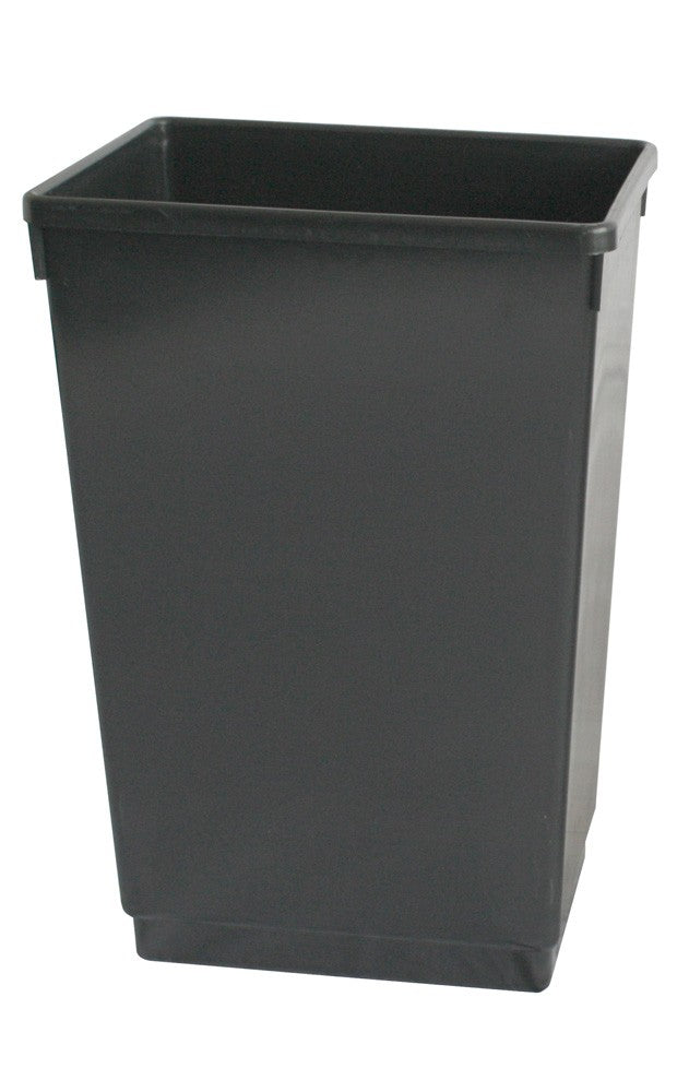 Plastic Recycling Bin with Labels