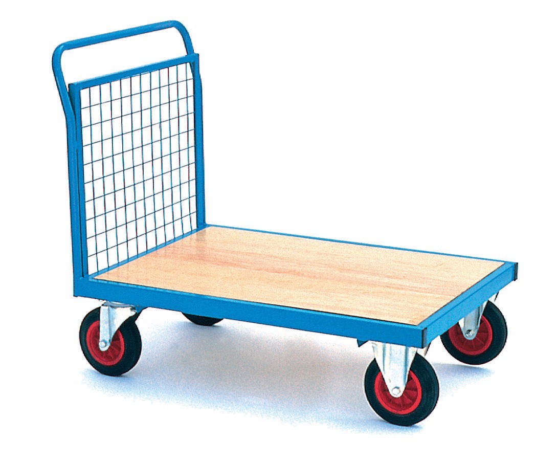 Platform Trolley with Mesh Side