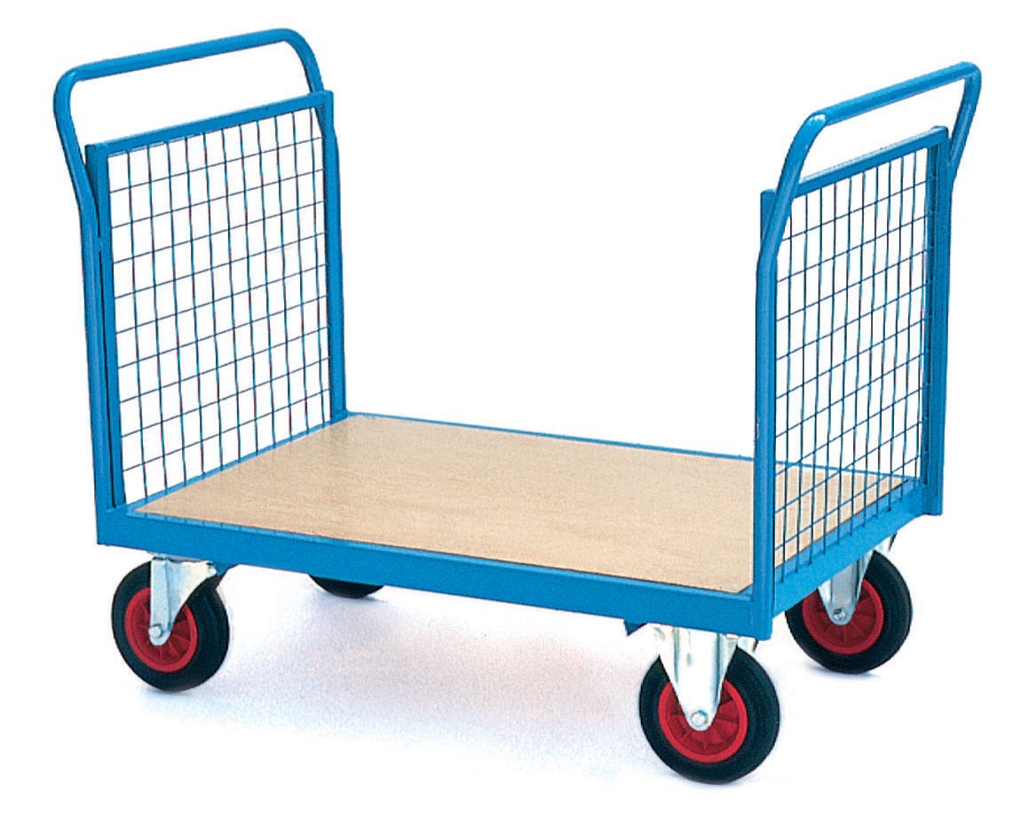 Platform Trolley - Mesh Sides 2