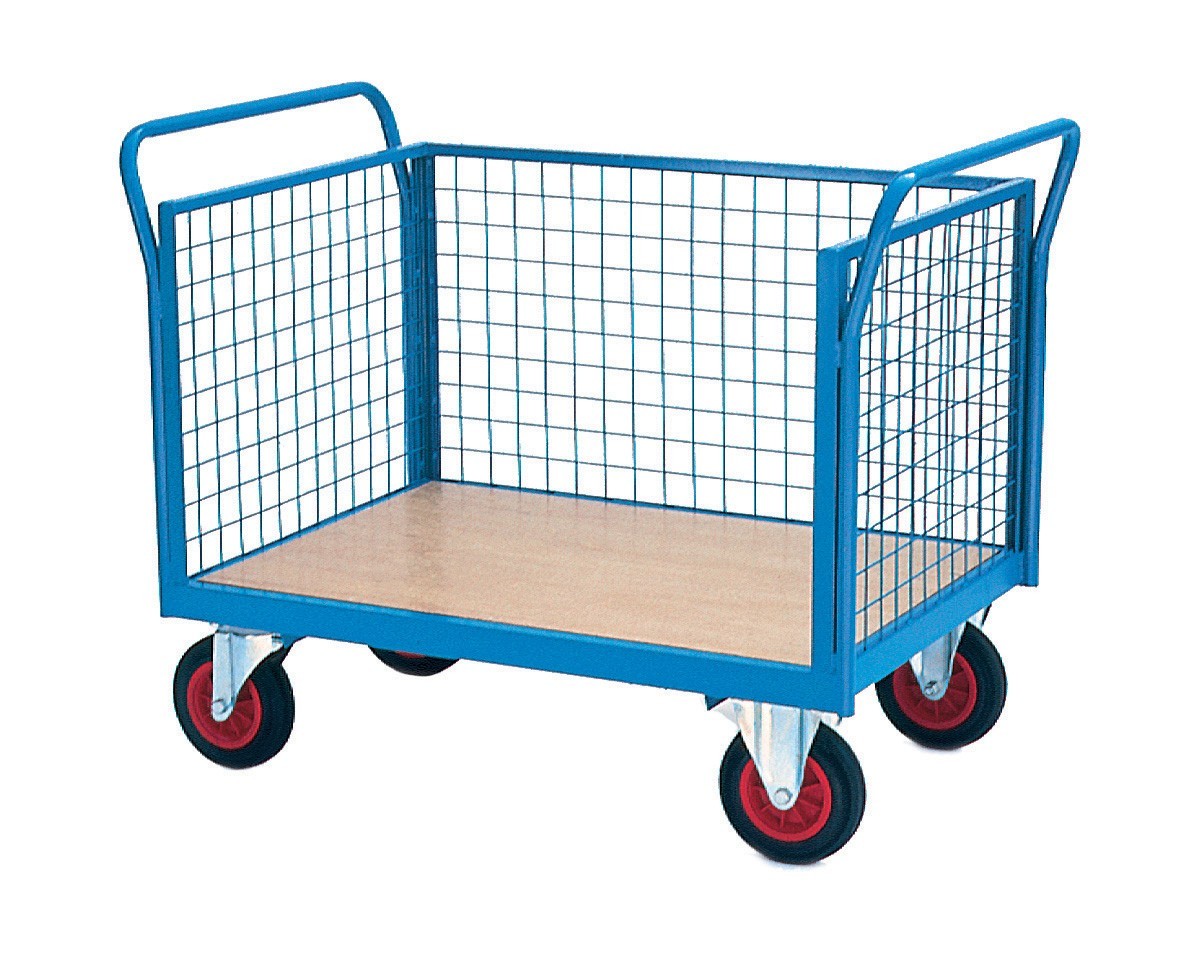 Platform Trolley - Mesh Sides 3