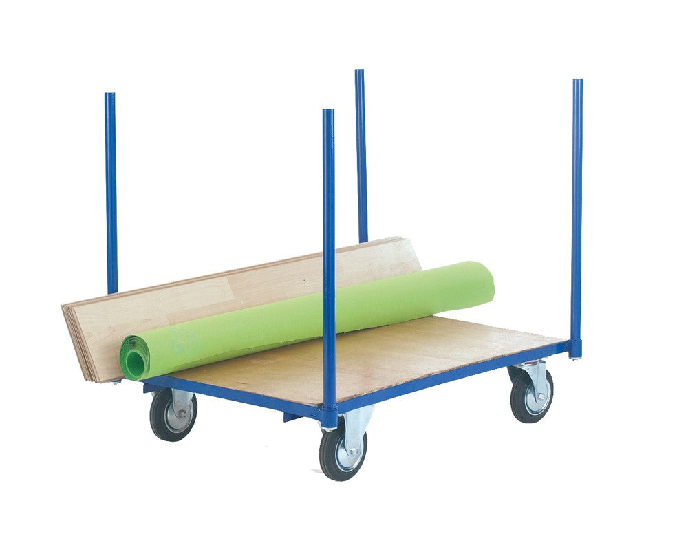 Platform Trolley with Corner Uprights