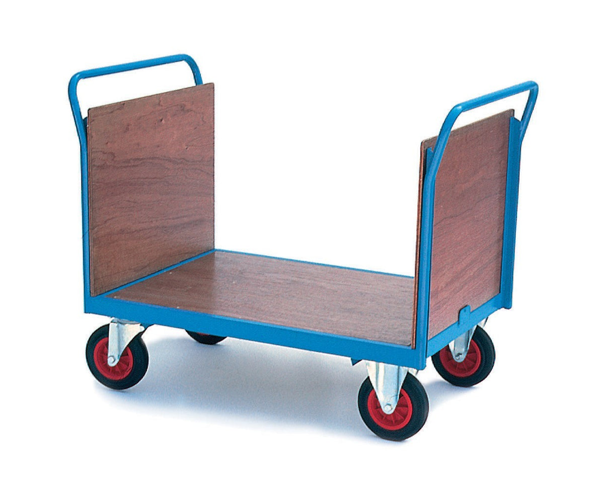 Platform Trolley with Solid Sides 2